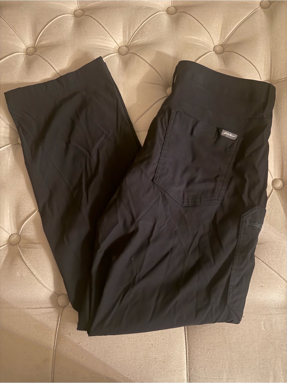 Eddie Bauer Black Cargo Utility Pants